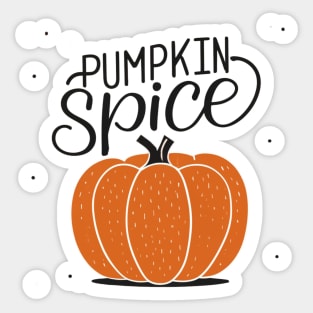 Pumpkin Spice Sticker